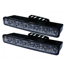 Světla pro denní svícení 2x6 LED 11-27