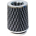 Filtr sportovní vzduchový carbon + redukce 60-90mm 75-17