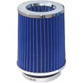 Filtr sportovní vzduchový modrý + redukce 60-90mm 75-16
