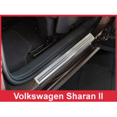 OCHRANNÉ PRAHOVÉ LIŠTY VOLKSWAGEN Sharan II 2010-> "exclusive" 2/22943