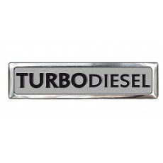 Samolepící dekory alu turbodiesel 2/33312