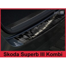 Ochranná lišta hrany kufru Škoda Superb III 2015-> černá 2/45020