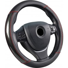 Potah na volant imitace carbonu lesk 25-86