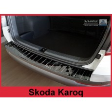 Ochranná lišta hrany kufru Škoda Karoq 2017-> černá leštěná 2/51028