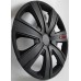 Kryty kol 14" gtr carbon černé - 4ks 24307