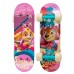 Skateboard plastový max.20kg tlapková patrola girls 34041