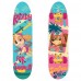 Skateboard dřevěný max.50kg tlapková patrola girls 34043