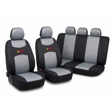 Autopotahy 4 car škoda felicia s dělenou zadní sedačkou šedé 70060-1