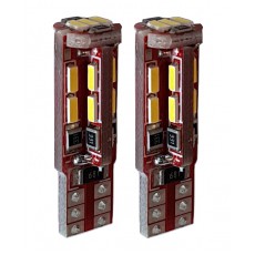 Žárovky led T10W2,1x9,5D bílé 12V  CAN-BUS 59-21