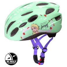 Dětská cyklo přilba in mold ledové království frozen II mint 59071