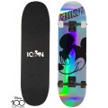 Skateboard dřevěný max.100kg mickey seriously holo 59097