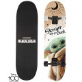 Skateboard dřevěný max.100kg grogu 59194