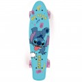 Skateboard plastový max.50kg stitch 59396