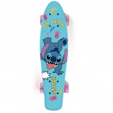 Skateboard plastový max.50kg stitch 59396