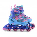 Kolečkové brusle soft boot 3v1 rozměr 34-37 stitch 59495