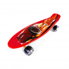 Skateboard plastový max.50kg cars 59929