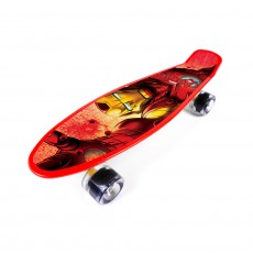 Skateboard plastový max.50kg iron man 59938