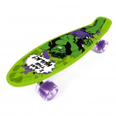 Skateboard plastový max.50kg hulk 59956