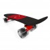 Skateboard plastový max.50kg spiderman černý 59967