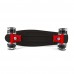 Skateboard plastový max.50kg spiderman černý 59967
