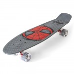 Skateboard plastový max.100kg spiderman 59968