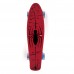 Skateboard plastový max.50kg spiderman červený 59969