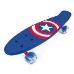 Skateboard plastový max.50kg captain america logo 59970