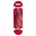 Skateboard dřevěný max.80kg spiderman červený 59987