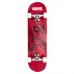 Skateboard dřevěný max.80kg spiderman červený 59987