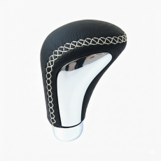 Rukojeť řadicí páky kožená sew bílý 61-60