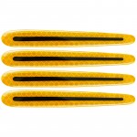Samolepící dekory na kliky dveří - reflexní žluté 63-36