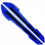 Samolepící dekory na zrcátka-reflexní modré 63-46