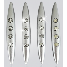 Chrániče hran dveří stříbrné 63-60