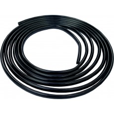 Samolepící ozdobná lišta nasunovací 3m 8x6mm černá 64-28