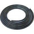 Samolepící ozdobná lišta nasunovací 3m 8x6mm stříbrné kostky 64-30