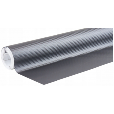 Folie ozdobná 3Dcarbon tmavě stříbrný 100x152cm 67-72