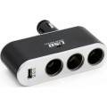 Roztrojka pevná s usb 72-01
