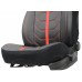 Podložka na sedadlo procomfort s červeným prošitím 78526