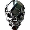 Samolepící dekor metal lebka - černé oči 88-17