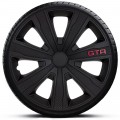 Kryty kol 14" gtr carbon černé - 4ks 24307